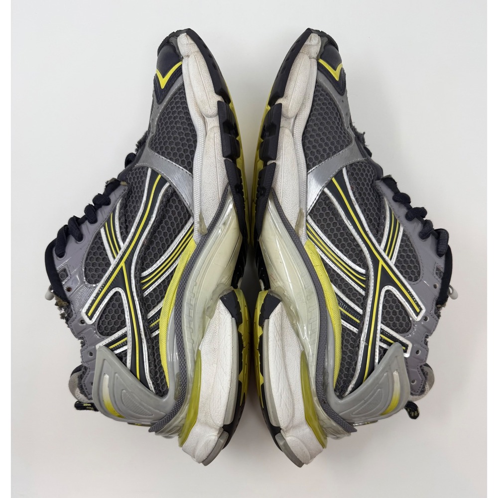 Balenciaga Runner Sneaker Grey/Yellow Size 10 US 43 EU - Picture 4 of 8